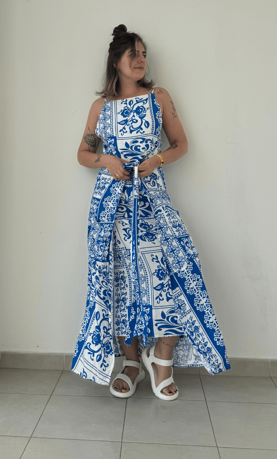 Vestido Lyra azul