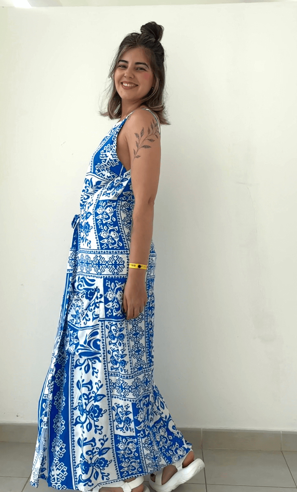 Vestido Lyra azul