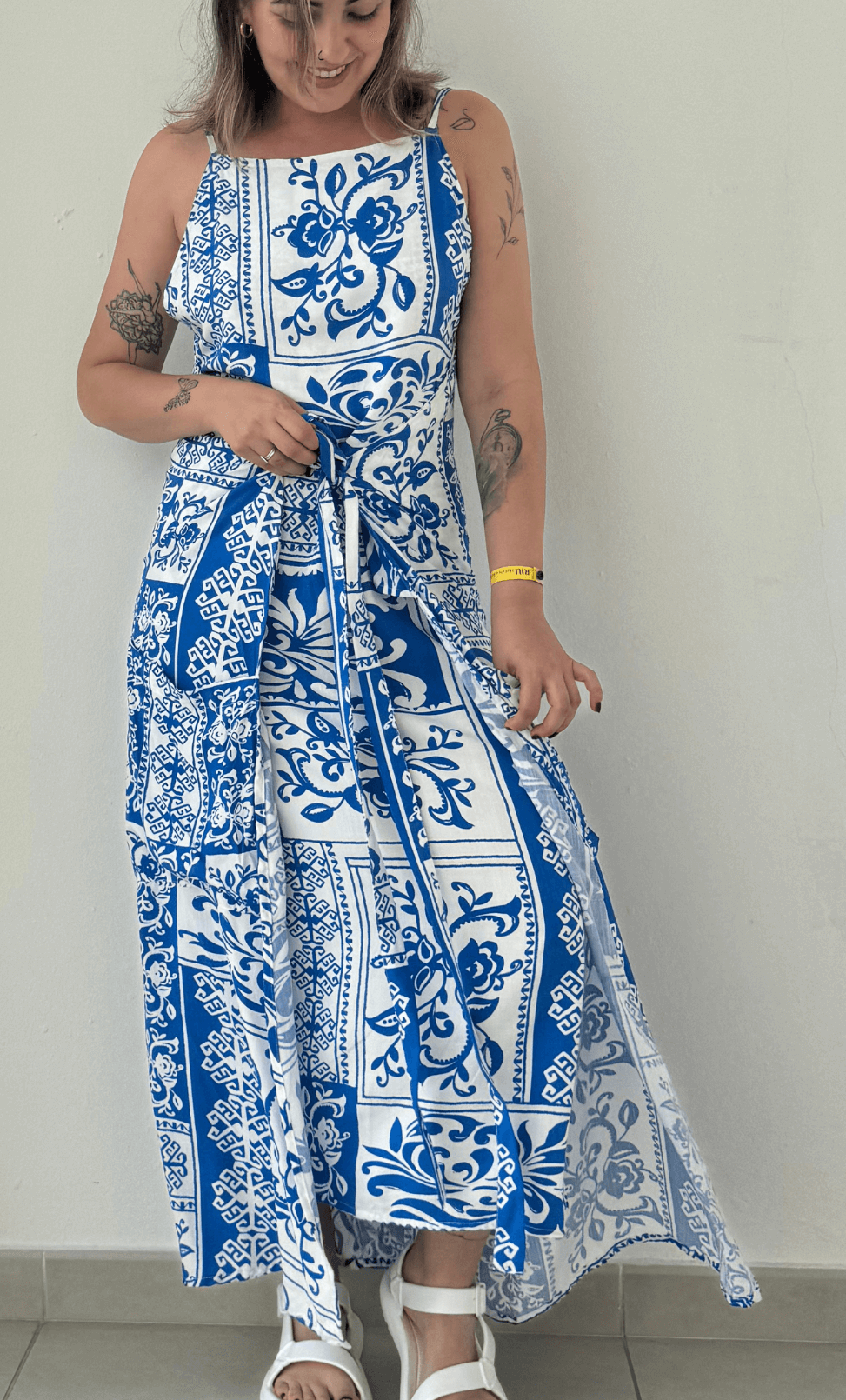 Vestido Lyra azul