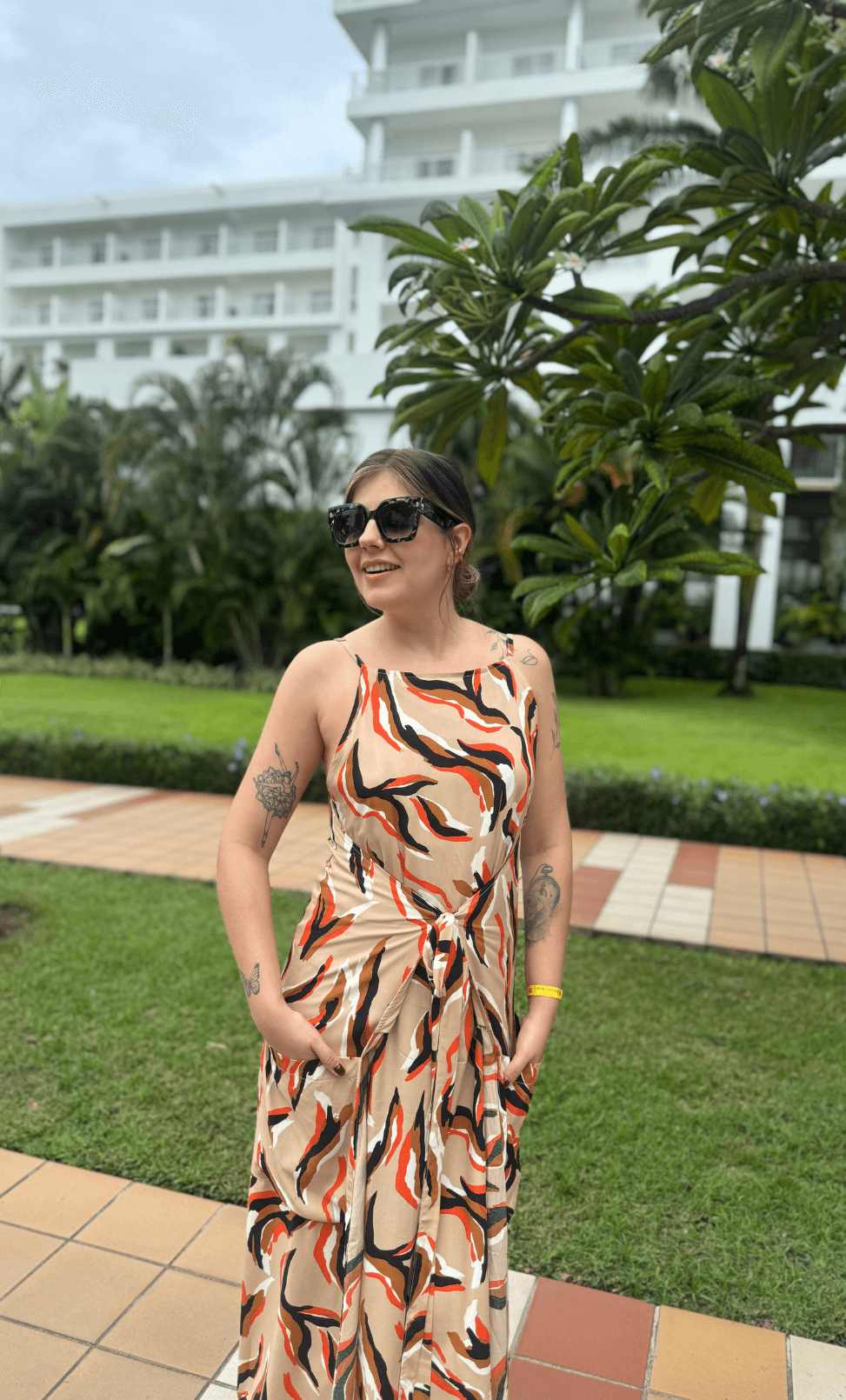 Vestido Lyra naranja