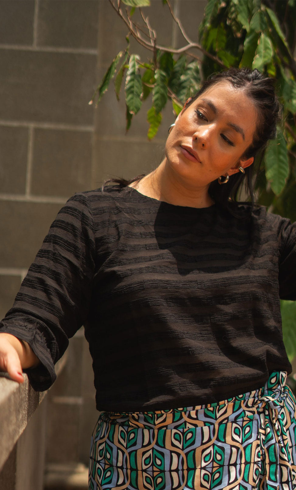 Blusa Mariana negra