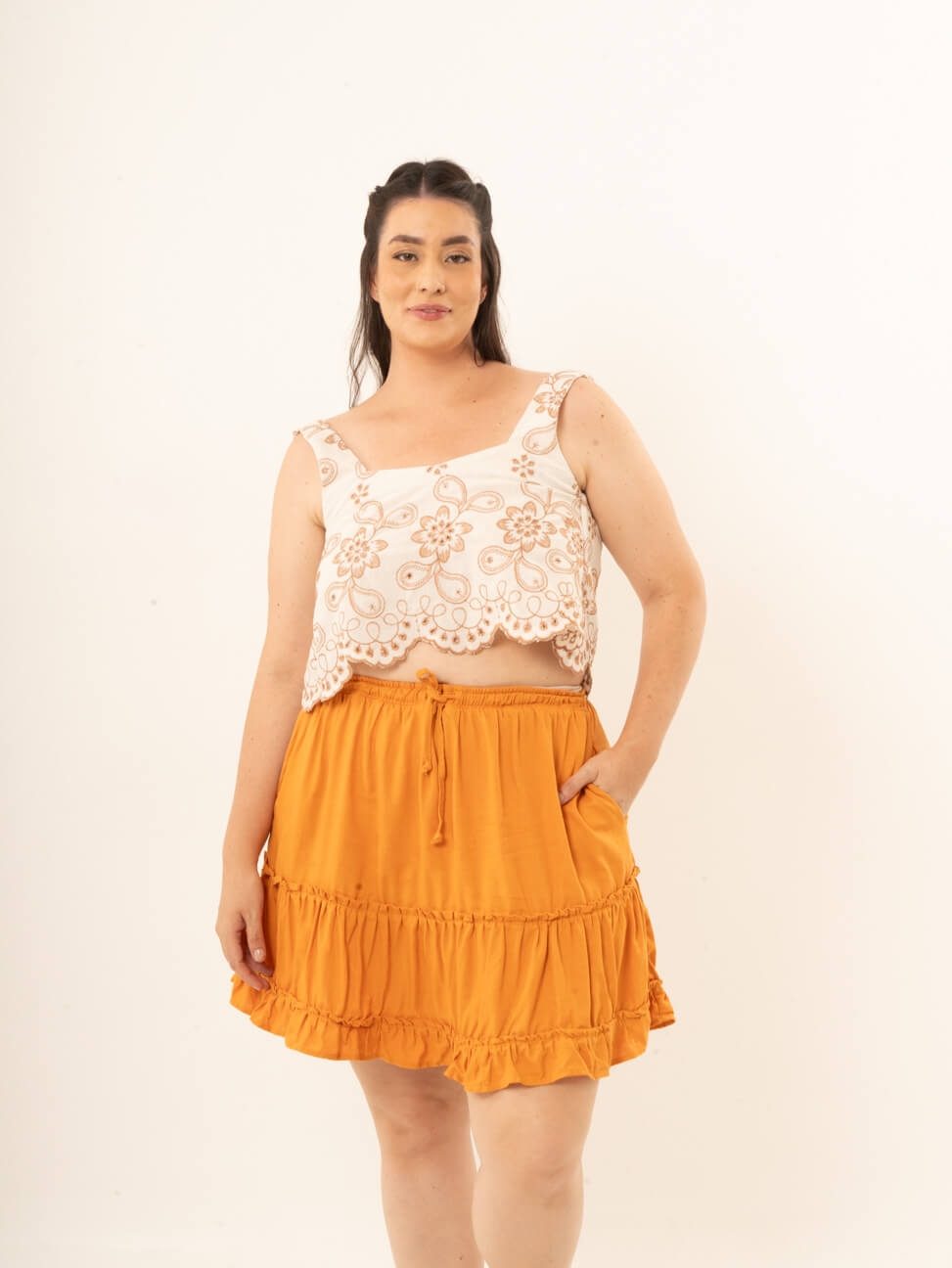 Blusa Mar beige