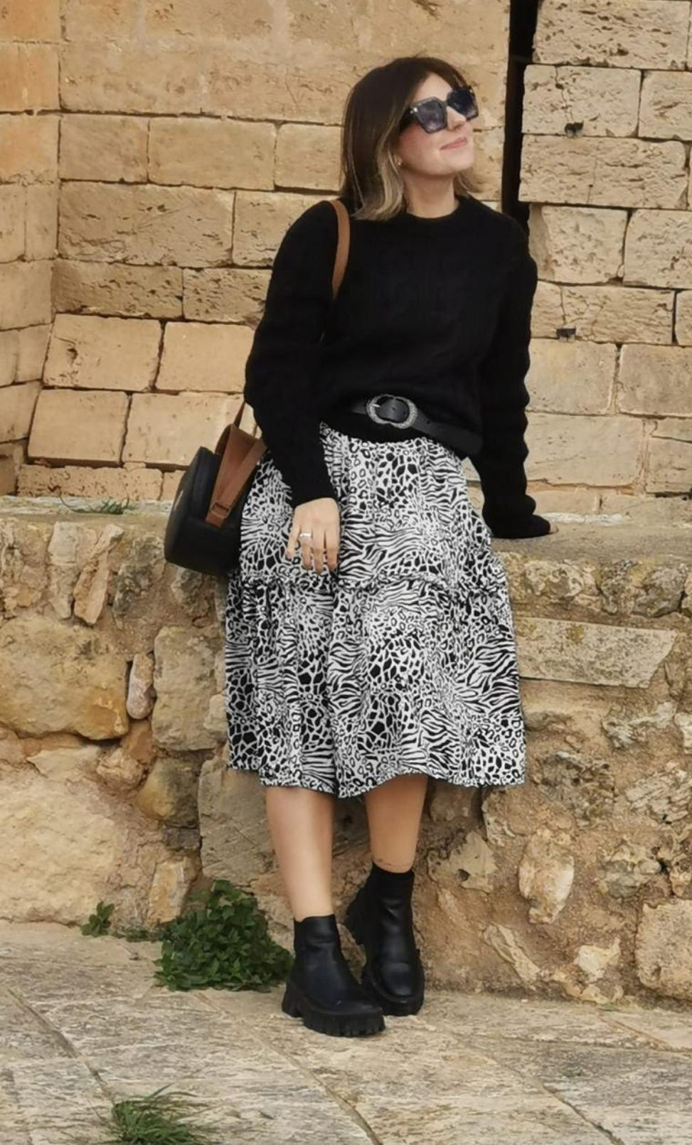 Vestido Vega print