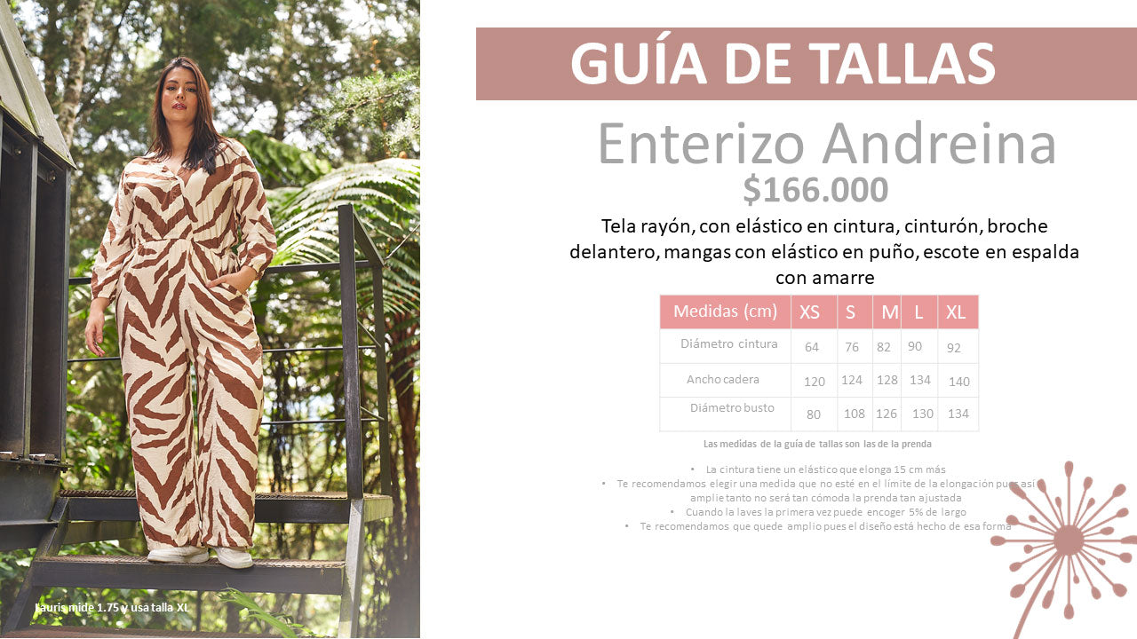 Enterizo Andreina Print