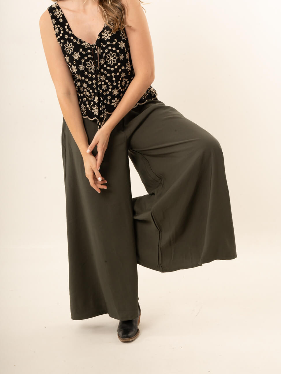 Pantalón Aloe verde