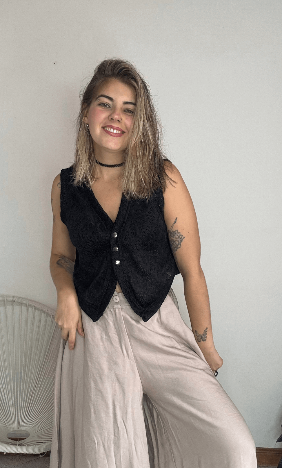 Chaleco Talía Negro