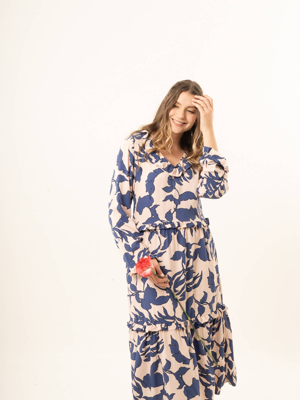 Vestido Vega flores