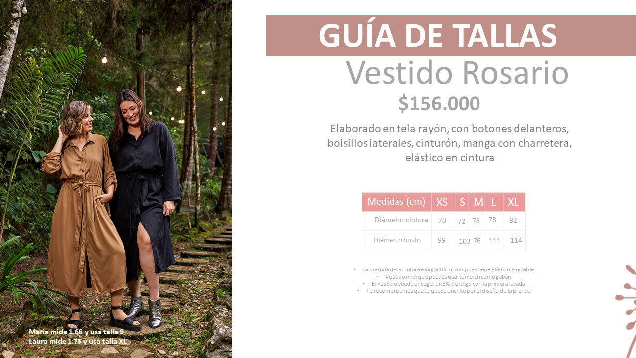 Vestido Rosario Negro