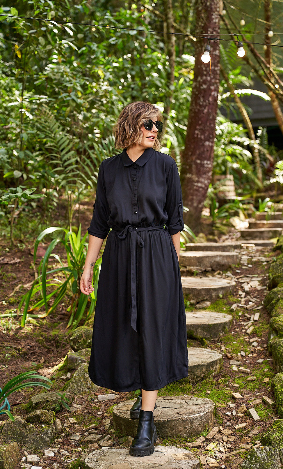 Vestido Rosario Negro
