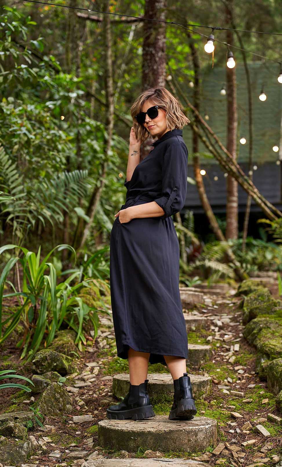 Vestido Rosario Negro