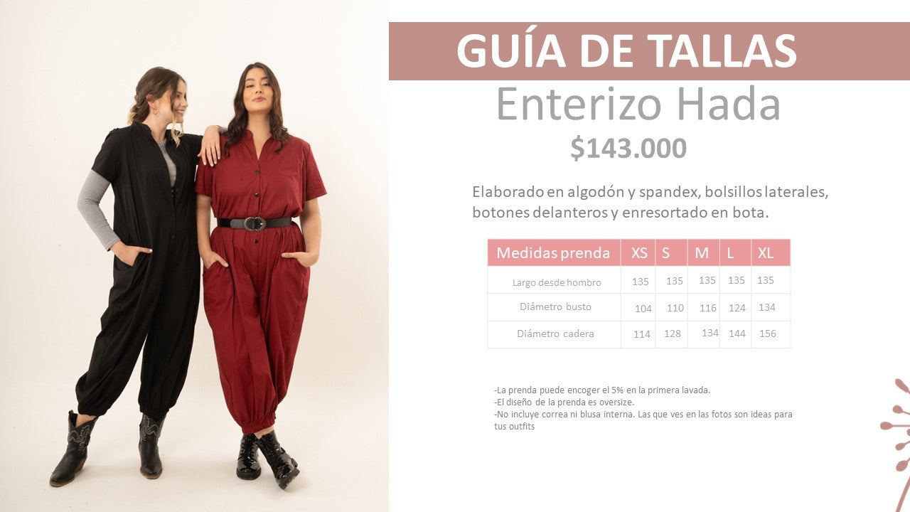 Enterizo Hada Vino