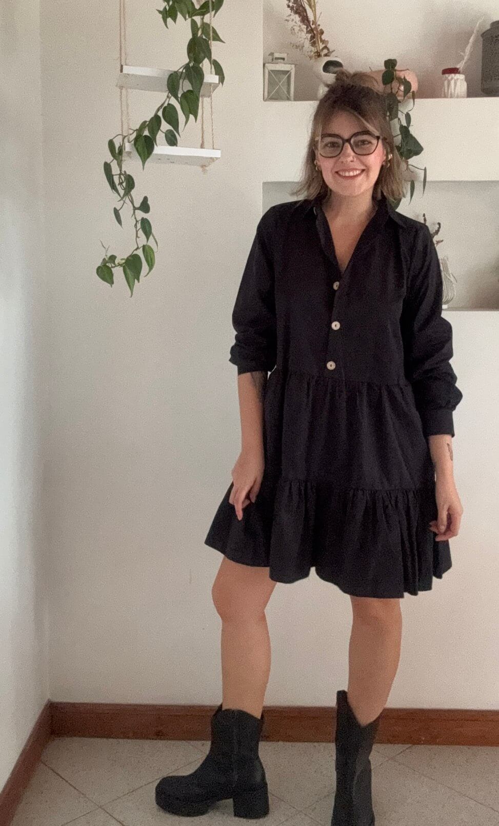 Vestido Leo negro