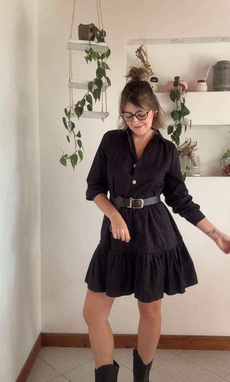 Vestido Leo negro