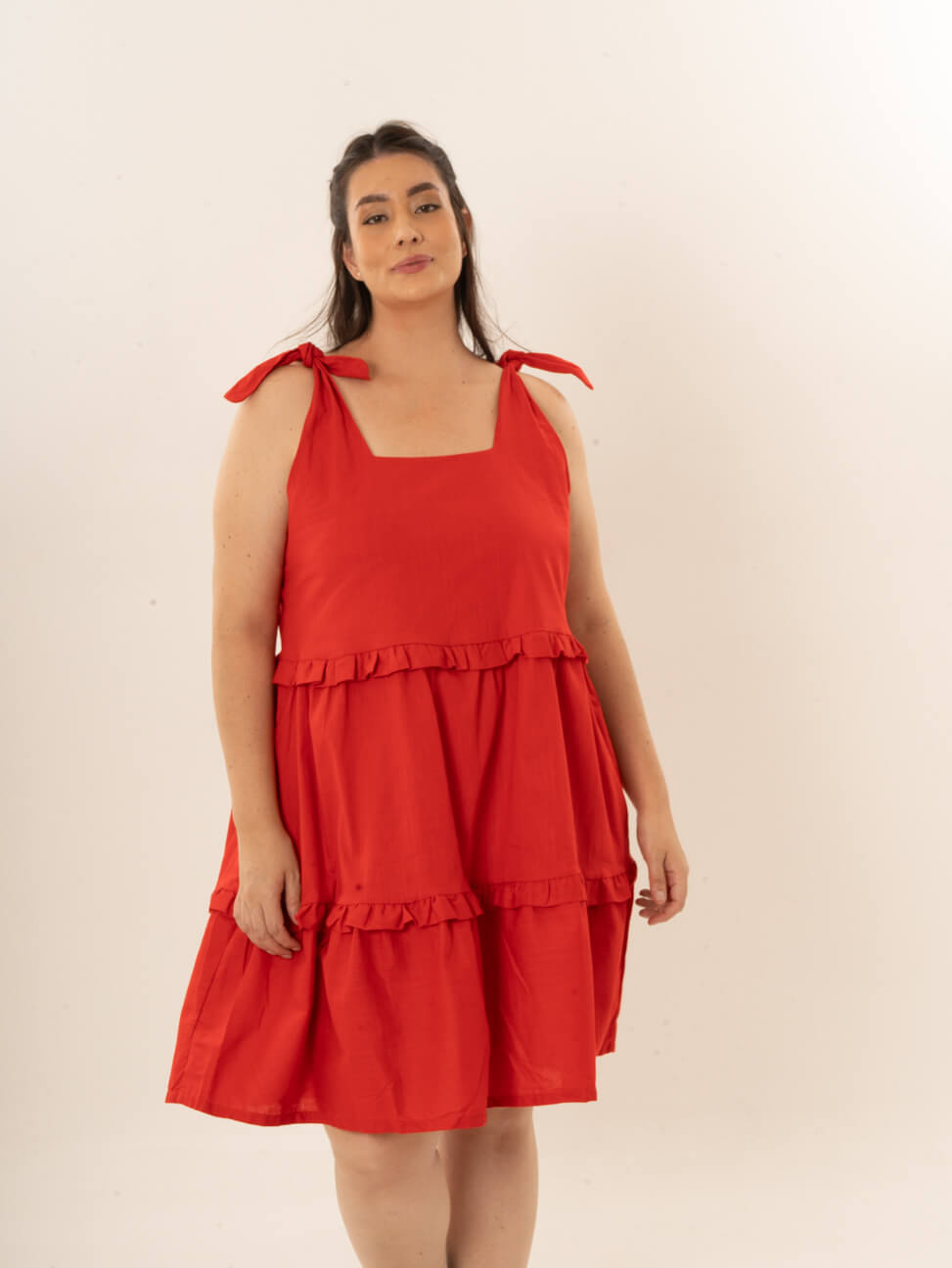 Vestido Selene rojo