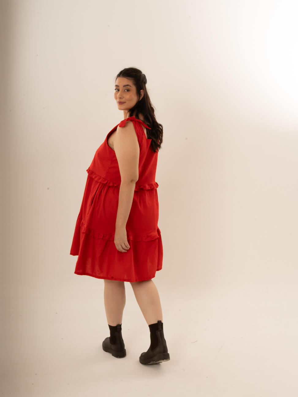 Vestido Selene rojo