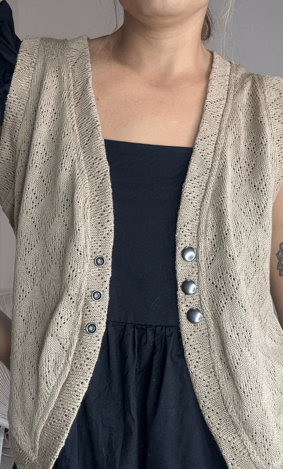 Chaleco Talía Beige