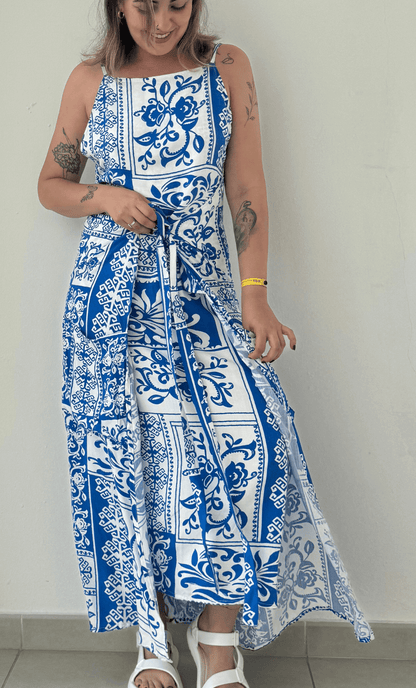 Vestido Lyra azul