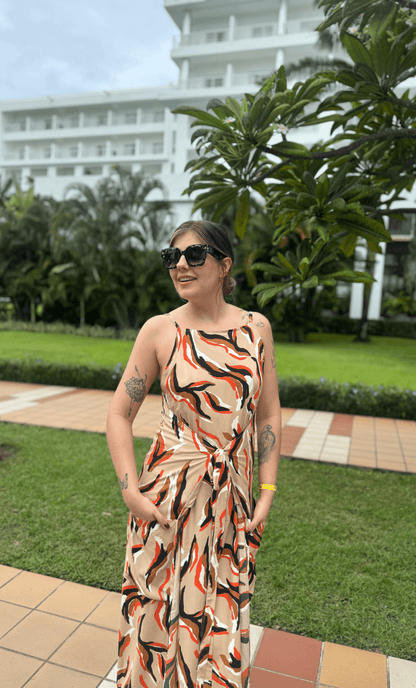 Vestido Lyra naranja