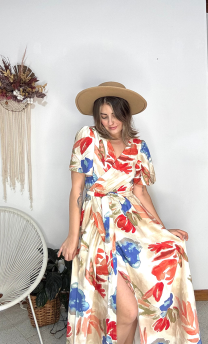 Vestido Lucía flores