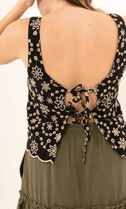 Blusa Mar negra
