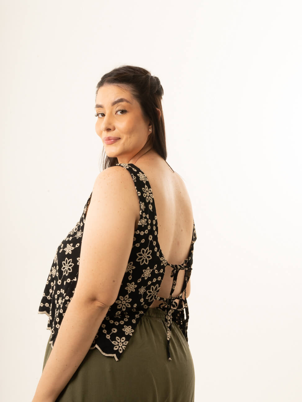 Blusa Mar negra