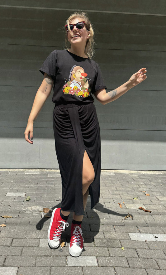 Falda Amelí negra