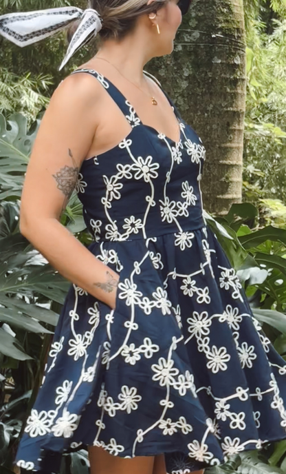 Vestido Penélope Azul