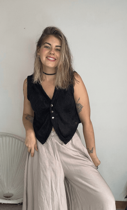 Chaleco Talía Negro
