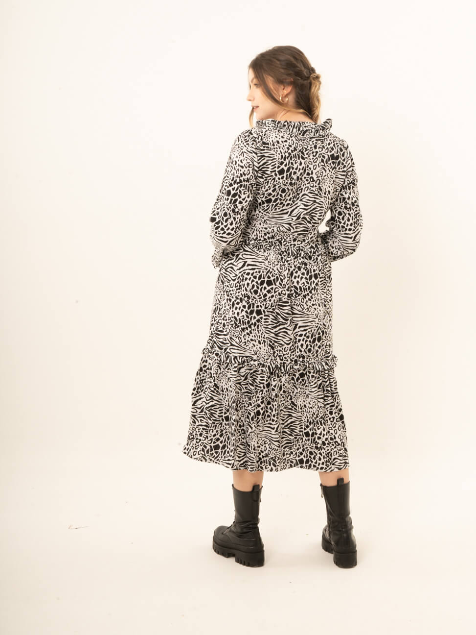 Vestido Vega print