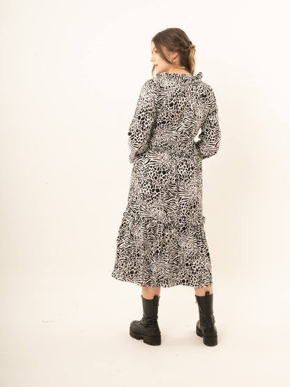 Vestido Vega print