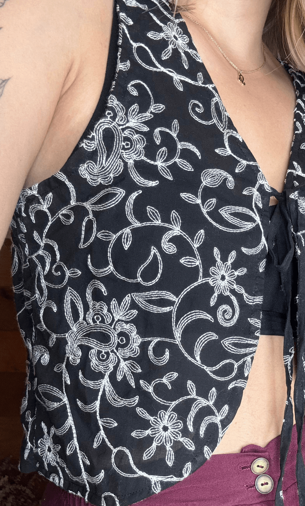 Chaleco Flavia Negro