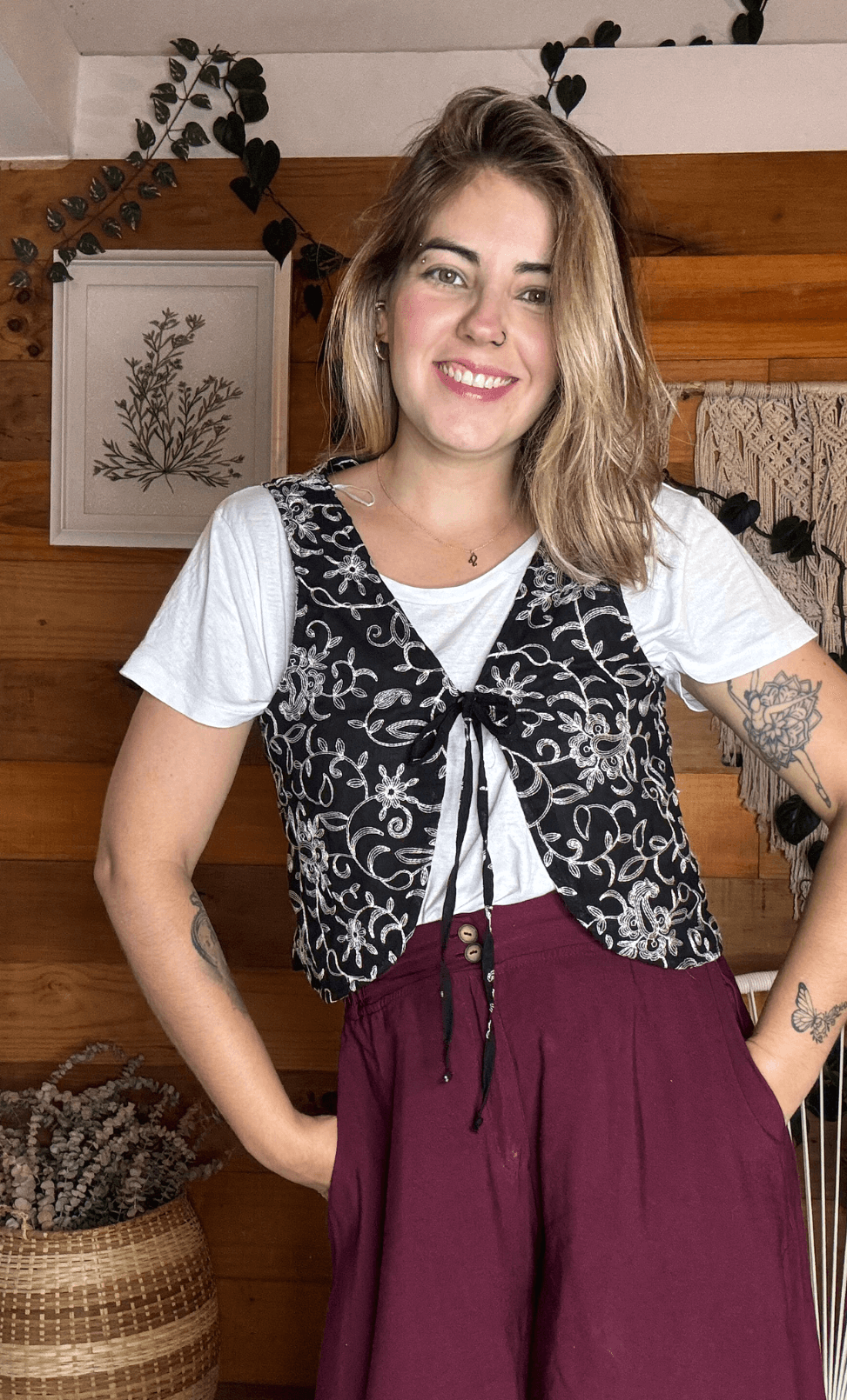 Chaleco Flavia Negro