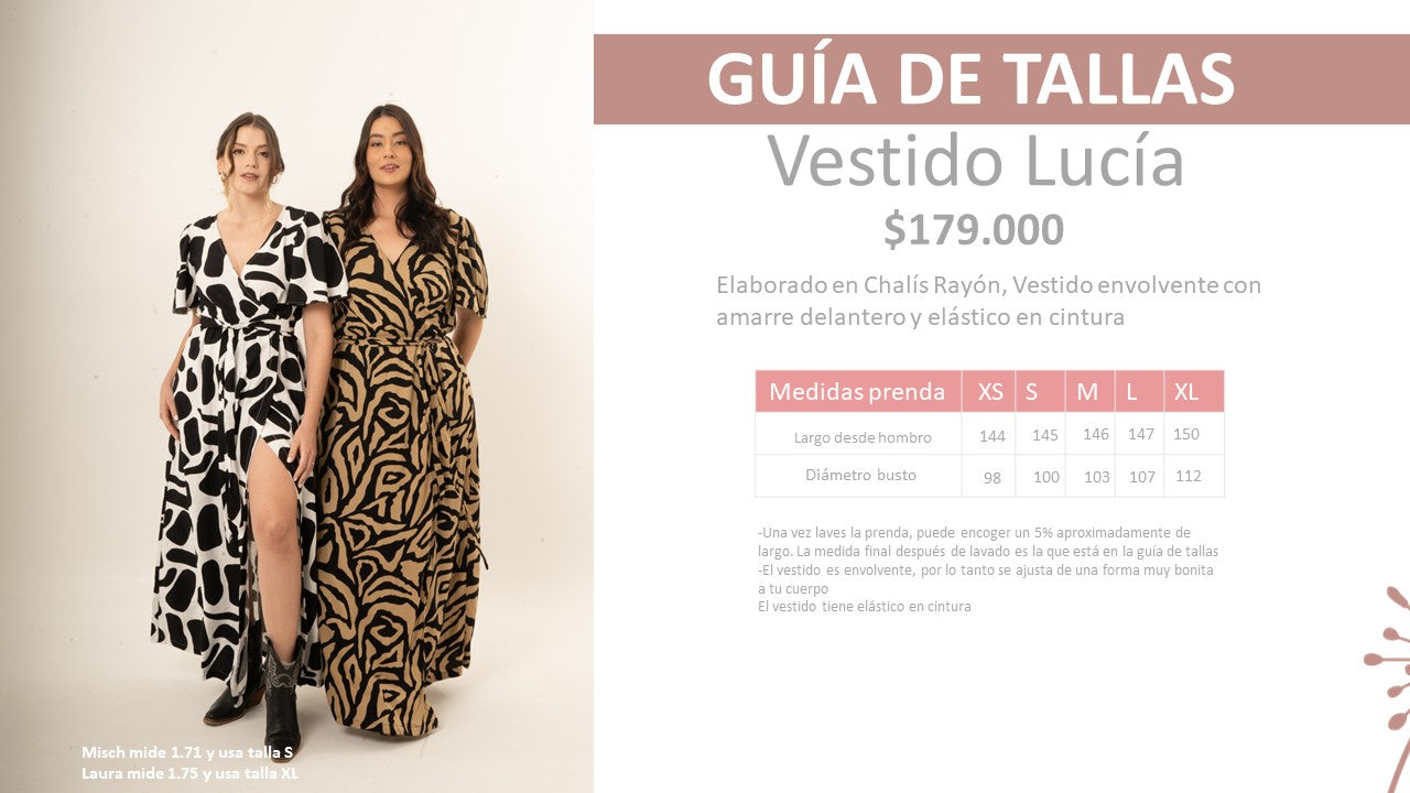 Vestido Lucía flores