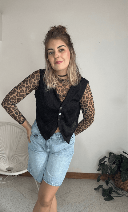 Chaleco Talía Negro