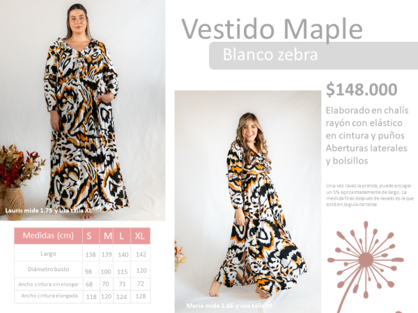 Vestido Maple zebra - Imagen 6