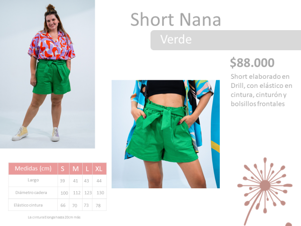 Short Nana verde - Imagen 6