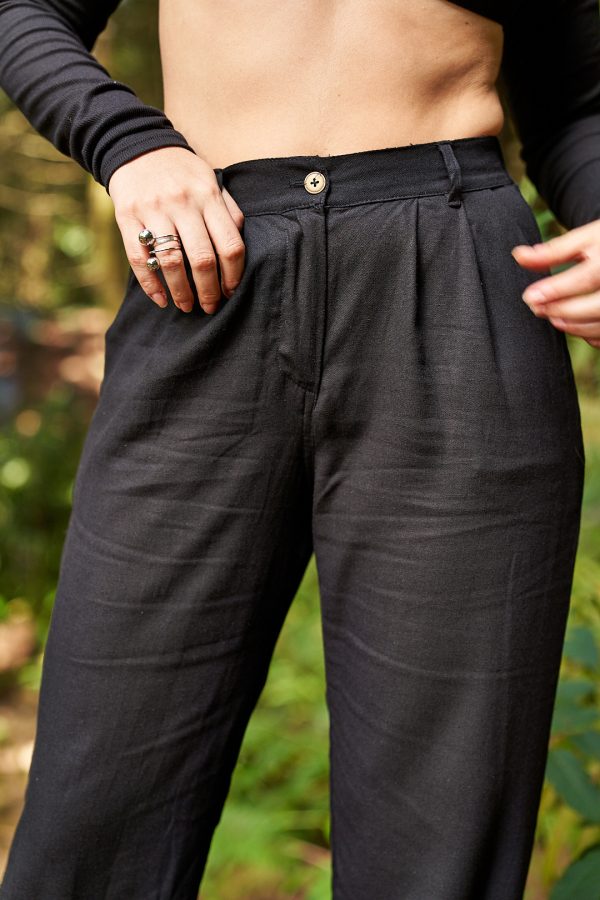 Pantalón Zarai Negro - Imagen 2